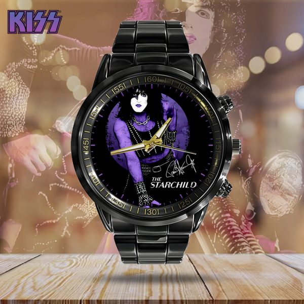 Kiss Band Black Stainless Steel Watch - GNE 2875
