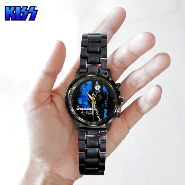 Kiss Band Black Stainless Steel Watch - GNE 2876