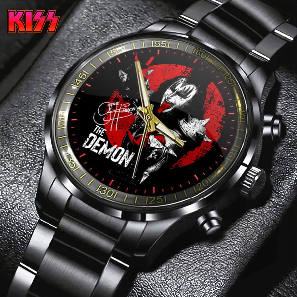 Kiss Band Black Stainless Steel Watch - GNE 2877
