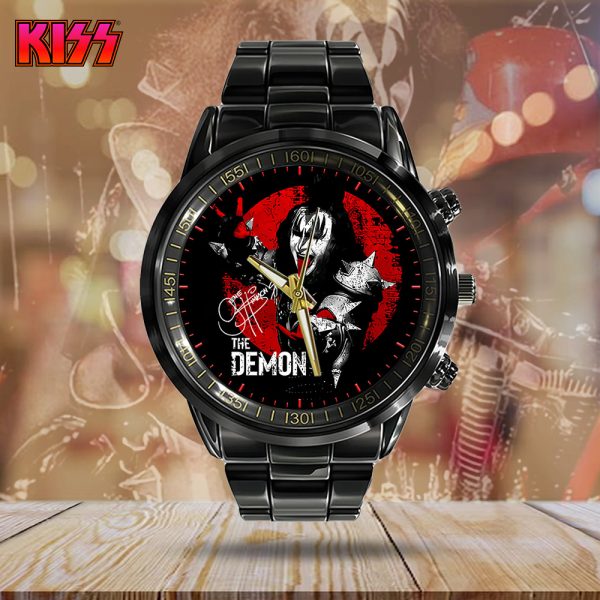 Kiss Band Black Stainless Steel Watch - GNE 2877