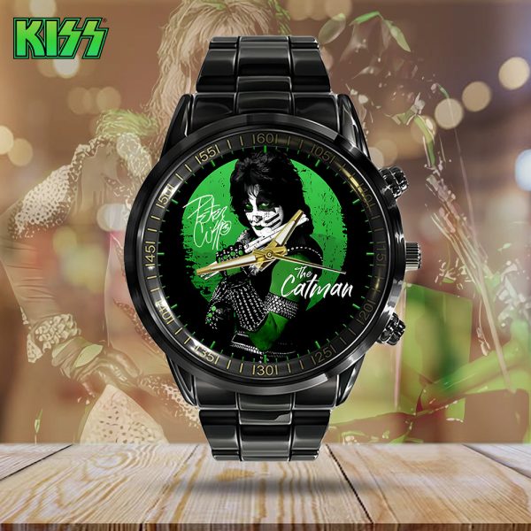 Kiss Band Black Stainless Steel Watch - GNE 2878