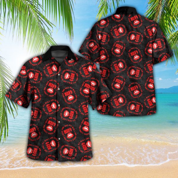 Kiss Band 3D Hawaiian Shirt - GNE 2927
