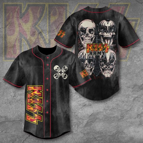 Kiss Band Baseball Jersey - GNE 2920