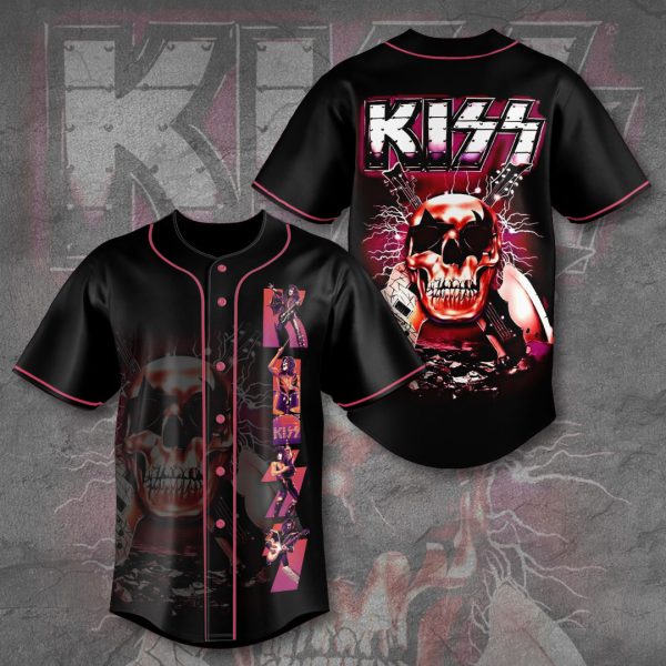 Kiss Band Baseball Jersey - GNE 2926