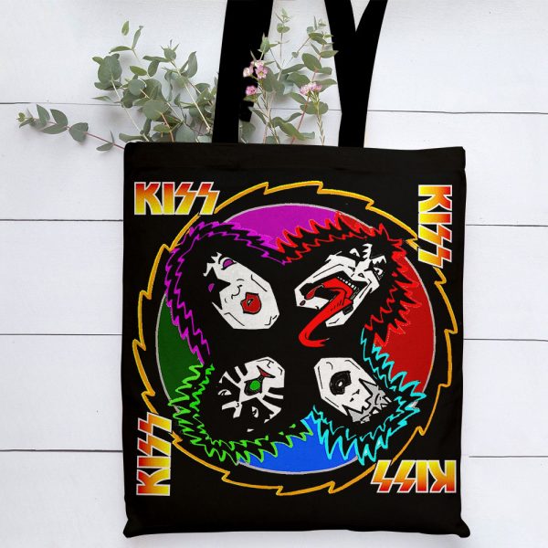 Kiss Band Tote Bag - GNE 2866