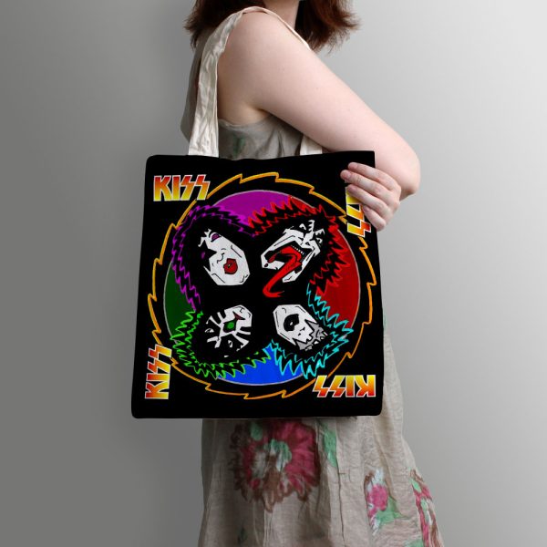 Kiss Band Tote Bag - GNE 2866