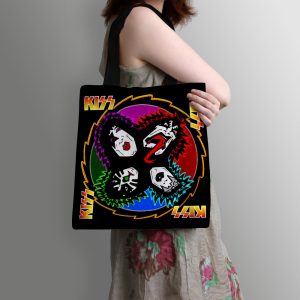 Kiss Band Tote Bag - GNE 2866