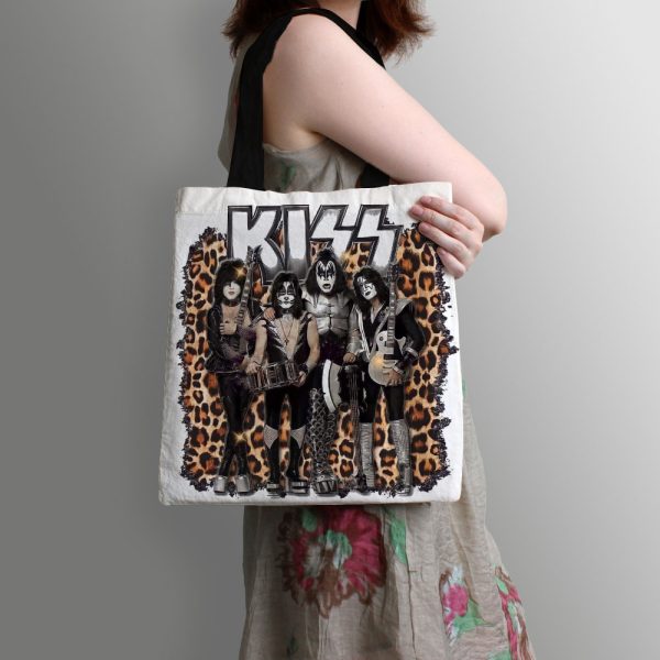 Kiss Band Tote Bag - GNE 2923