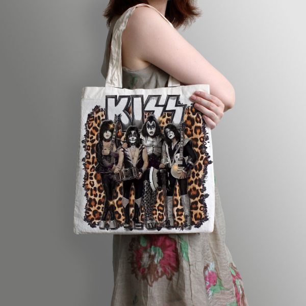 Kiss Band Tote Bag - GNE 2923