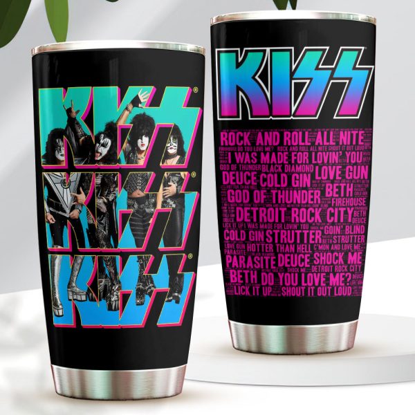 Kiss Band Tumbler Cup - GNE 2969