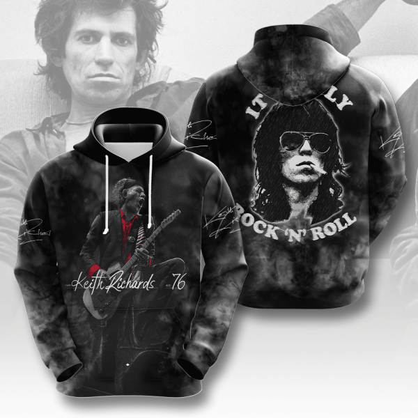 The Rolling Stones x Keith Richards 3D Apparel - ANHNV 9380