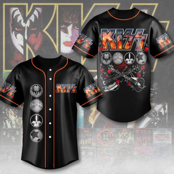 Kiss Band Baseball Jersey - MAITM 10257