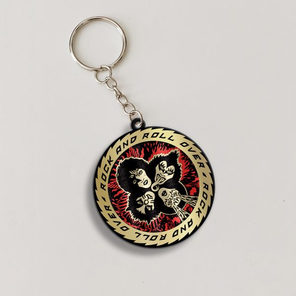 Kiss Band Custom Shape 2-sided Keychain – MAITM 10212