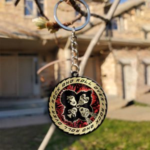 Kiss Band Custom Shape 2-sided Keychain – MAITM 10212