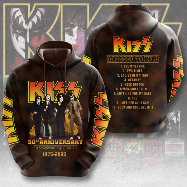Kiss Band 3D Apparel - MAITM 10327