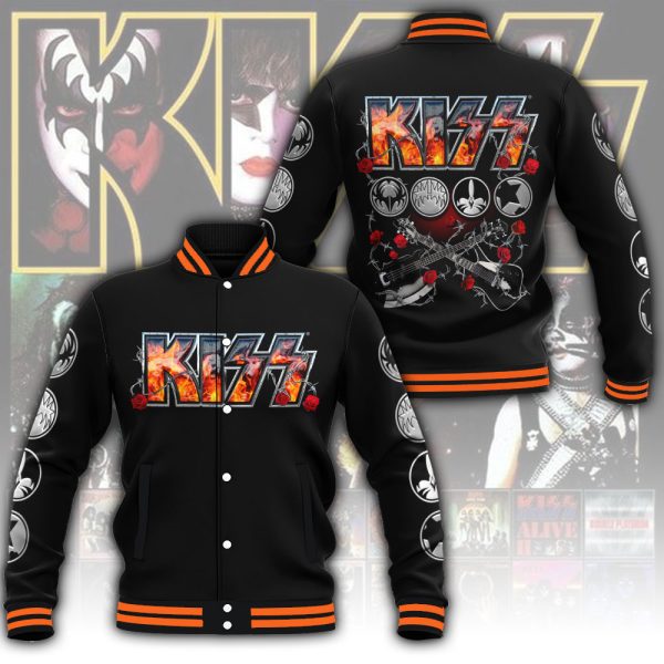 Kiss Band Varsity Jacket – MAITM 10226