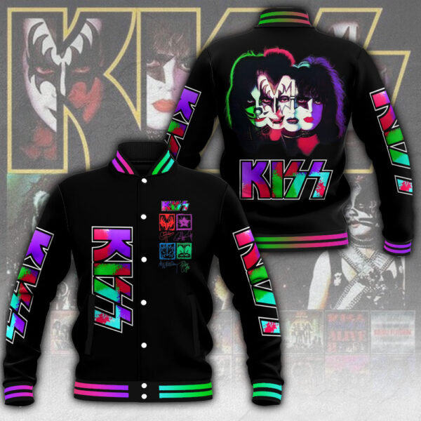 Kiss Band Varsity Jacket – MAITM 10368
