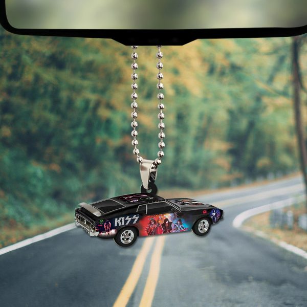 Kiss Band Custom Shape 2-sided Acrylic Car Ornament – TANTN 11404