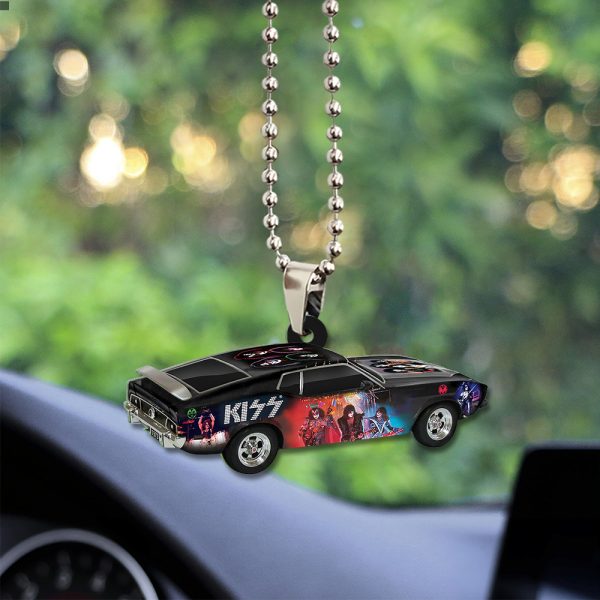 Kiss Band Custom Shape 2-sided Acrylic Car Ornament – TANTN 11404