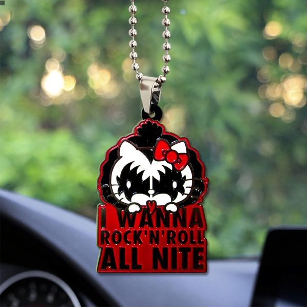 Kiss Band Custom Shape 2-sided Acrylic Car Ornament – TANTN 11428