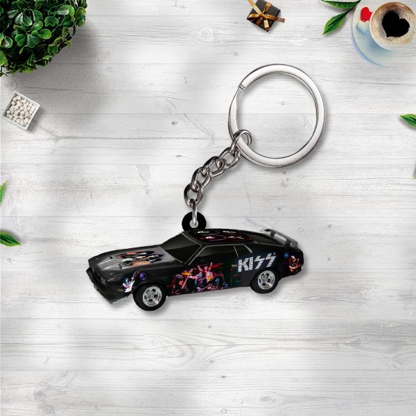 Kiss Band Custom Shape 2-sided Keychain – TANTN 11434