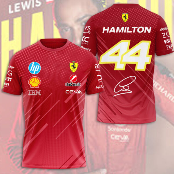 Scuderia Ferrari x Lewis Hamilton 3D Apparel – MAITM 10439
