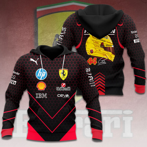 Scuderia Ferrari x Lewis Hamilton 3D Apparel - HOATT 9581