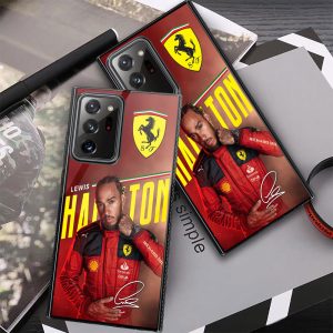 Lewis Hamilton x Scuderia Ferrari Phone Case - MAITM 10223