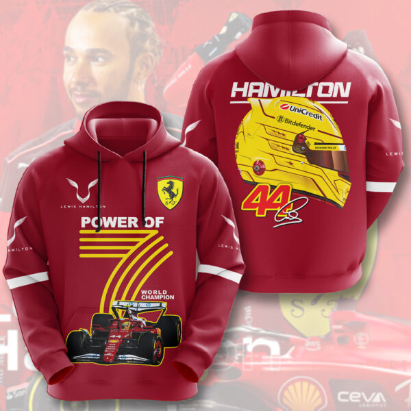 Scuderia Ferrari x Lewis Hamilton 3D Apparel - HOATT 9585