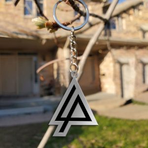 Linkin Park Custom Shape 2-sided Keychain - MAITM 10307