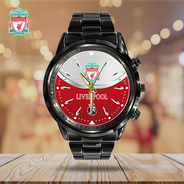 Liverpool FC Black Stainless Steel Watch - TANTN 11214
