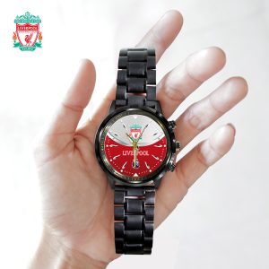 Liverpool FC Black Stainless Steel Watch - TANTN 11214