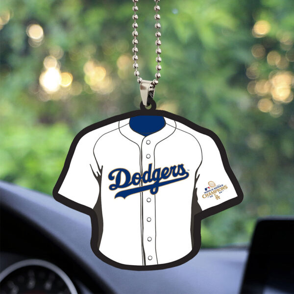 Los Angeles Dodgers Custom Shape 2-sided Acrylic Car Ornament – TANTN 11729