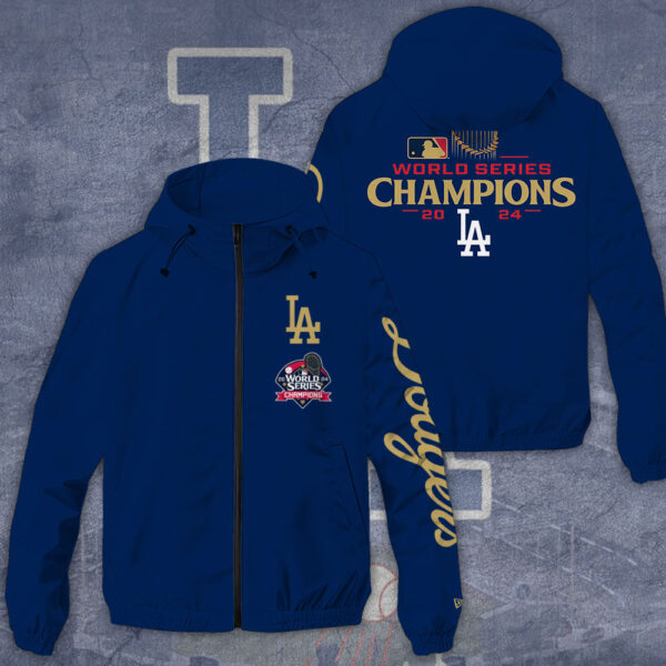Los Angeles Dodgers 3D Windbreaker Jacket - TANTN 11732
