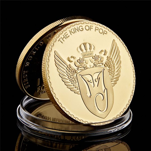 Michael Jackson Gold Plated Commemorative Coin - MAITM DROP064