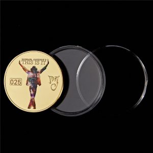 Michael Jackson Gold Plated Commemorative Coin - MAITM DROP064