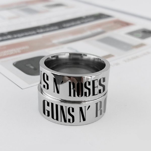 Guns N’ Roses Titanium Steel Ring - MAITM DROP067
