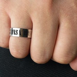 Guns N’ Roses Titanium Steel Ring - MAITM DROP067