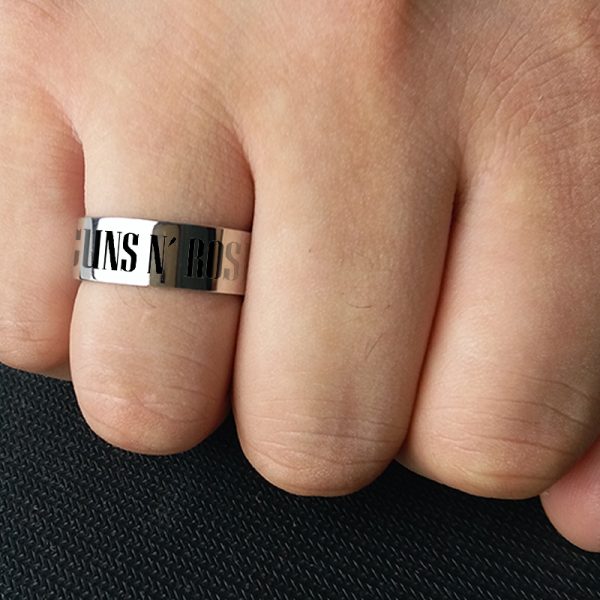 Guns N’ Roses Titanium Steel Ring - MAITM DROP067