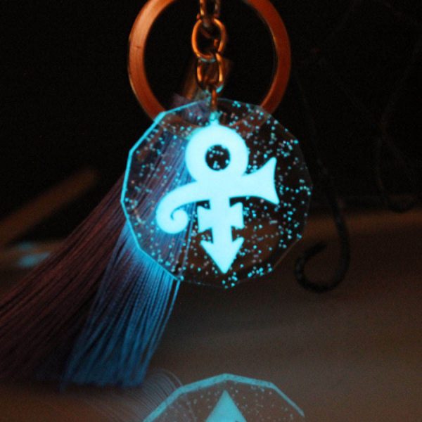 Prince Photoluminescent Love Symbol Keychain - MAITM DROP078