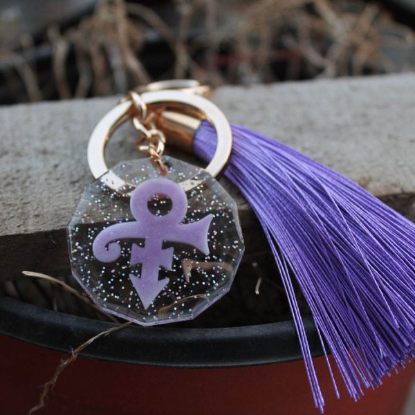 Prince Photoluminescent Love Symbol Keychain - MAITM DROP078