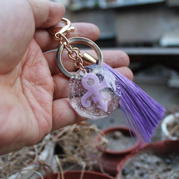 Prince Photoluminescent Love Symbol Keychain - MAITM DROP078