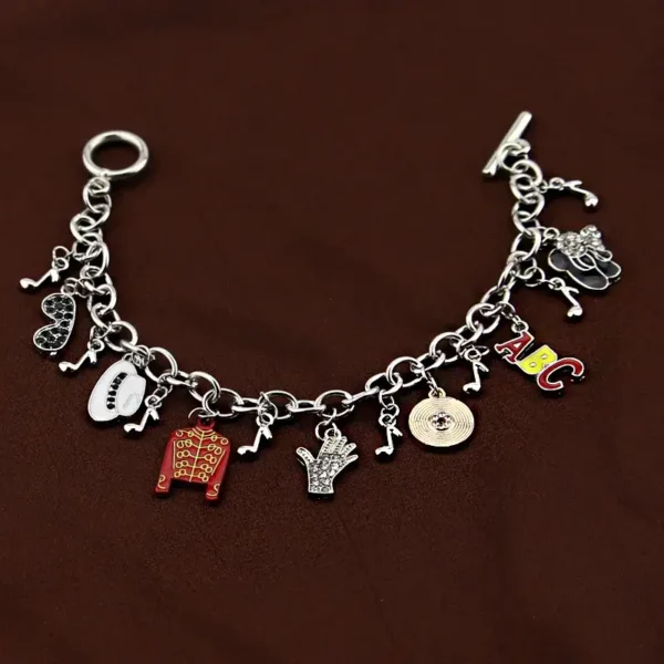 Michael Jackson Music Charm Bracelet - MAITM DROP089