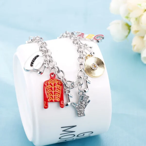 Michael Jackson Music Charm Bracelet - MAITM DROP089