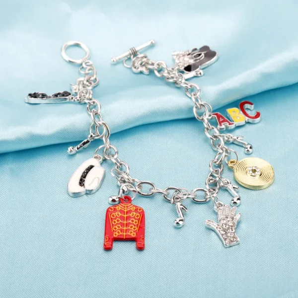 Michael Jackson Music Charm Bracelet - MAITM DROP089