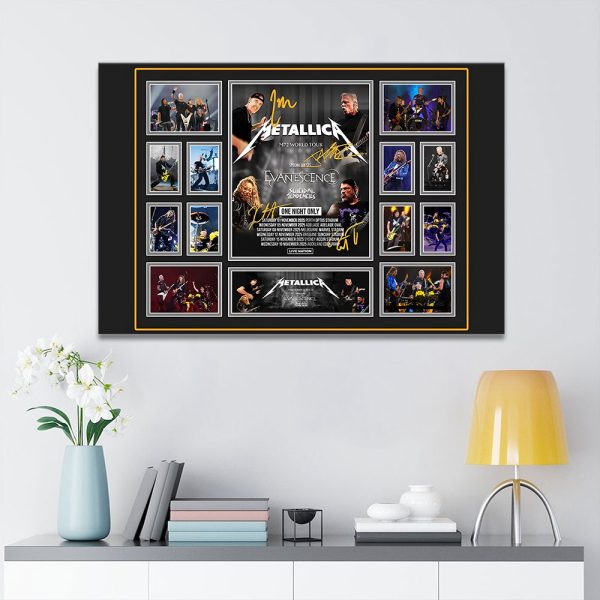 MET Band Rectangle Canvas With Inner Frame - TANTN 11423