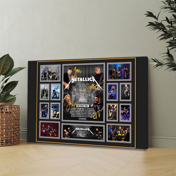 MET Band Rectangle Canvas With Inner Frame - TANTN 11423