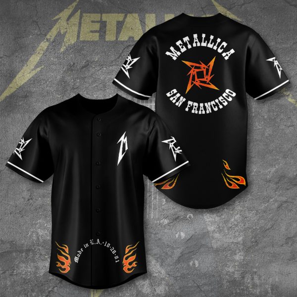 MET Band Baseball Jersey - TANTN 11486