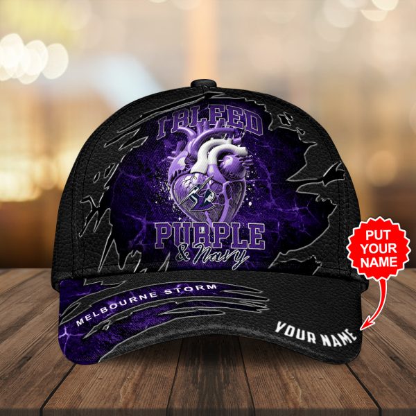 Personalized Melbourne Storm Classic Cap - TANTN 11306