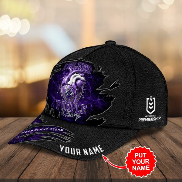 Personalized Melbourne Storm Classic Cap - TANTN 11306